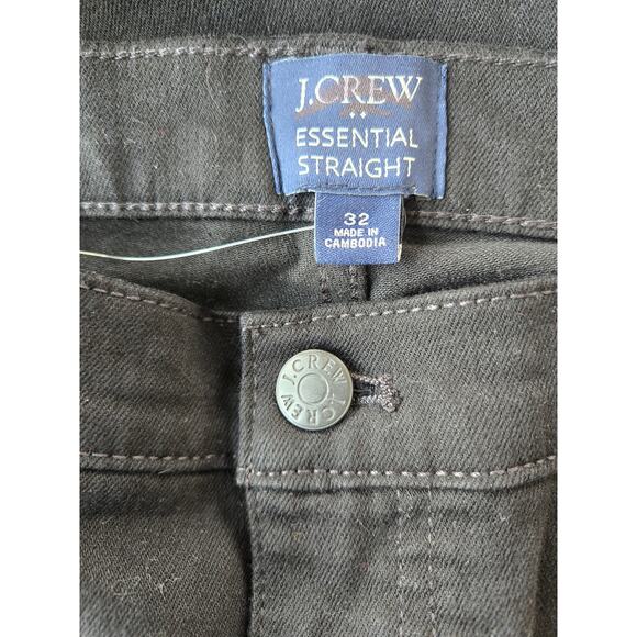 J. Crew Factory Essential Straight Jeans in All-Day Stretch Size 32 NWOT - Picture 5 of 10